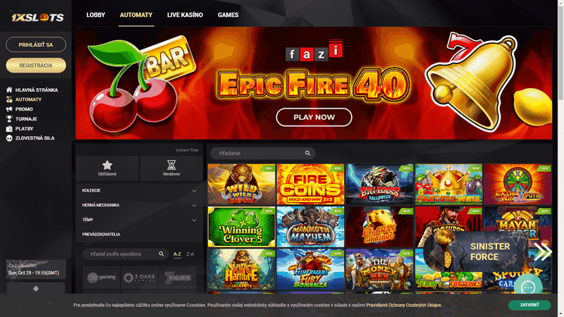 Introducción a la reseña del casino 1xSlots