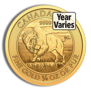 1/4 oz Canadian Gold Coin (Year/Design Varies)