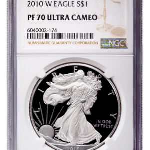 2010-W Proof Silver Eagle NGC PF70