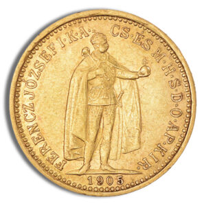 Hungary 10 Korona Gold Coin