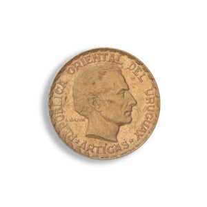 Uruguay 5 Peso Gold Coin